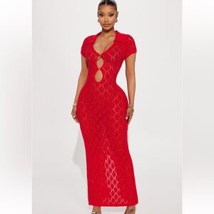 Fashion Nova Knitted Dress MEDIUM